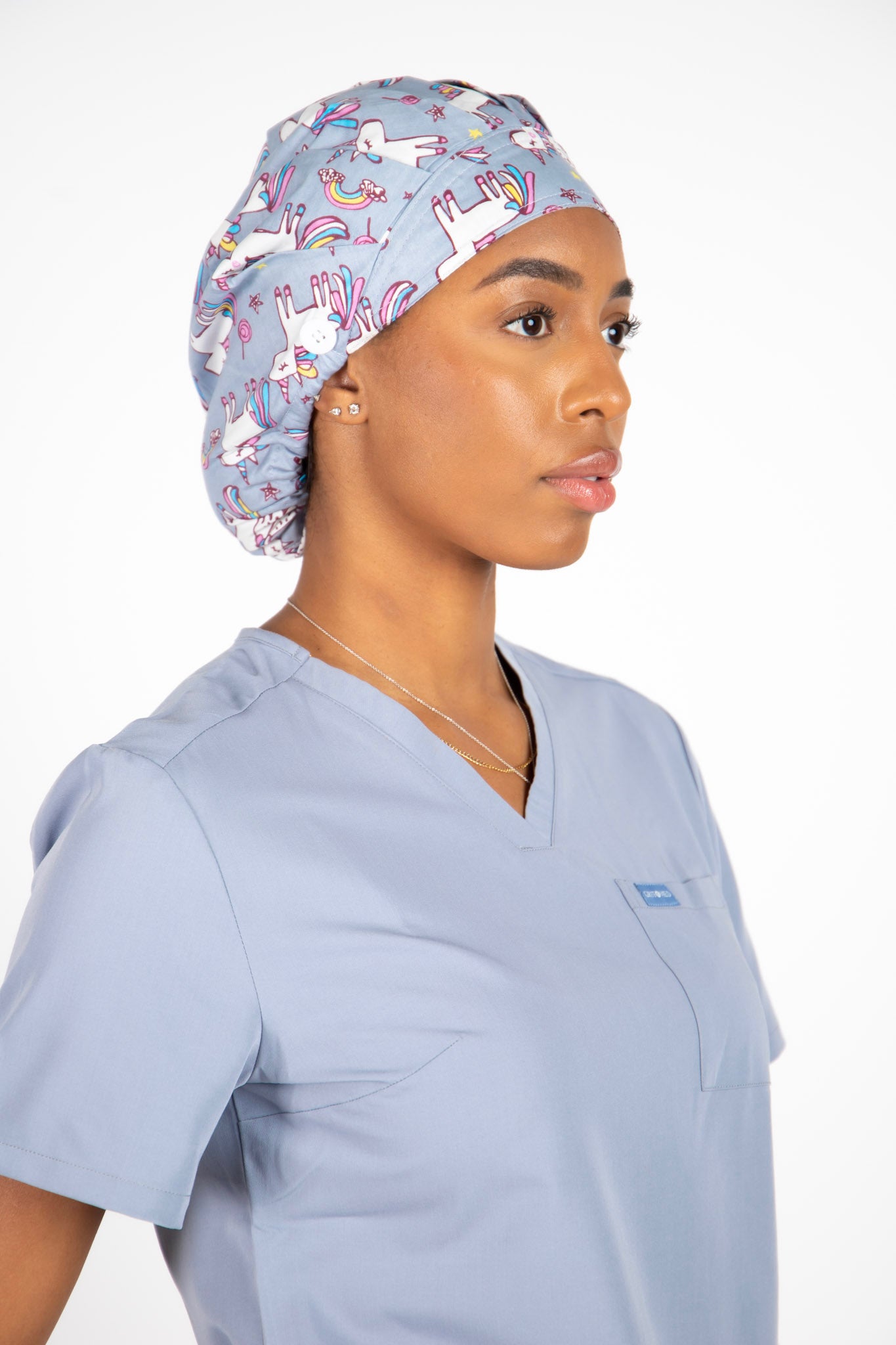 Prncess Surgcal Scrub Cap - Etsy
